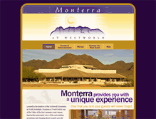 Tablet Screenshot of monterracatering.com